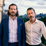 Jens Lapidus och ASAP Rockys advokat Slobodan Jovicic. Stockholm. Foto Johan Palmgren