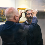 Paul Buckle, anställd på Thresher&Glenny med Jens Lapidus. Middle Tempel, London. Foto Hans-Erik Therus