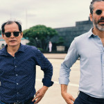 Statlig guide Quang Long Nguyen och Jens Lapidus. Hanoi, Vietnam. Foto Johan Palmgren